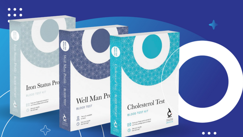 private blood test, private cholesterol blood test, private iron blood test, private well man profile blood test